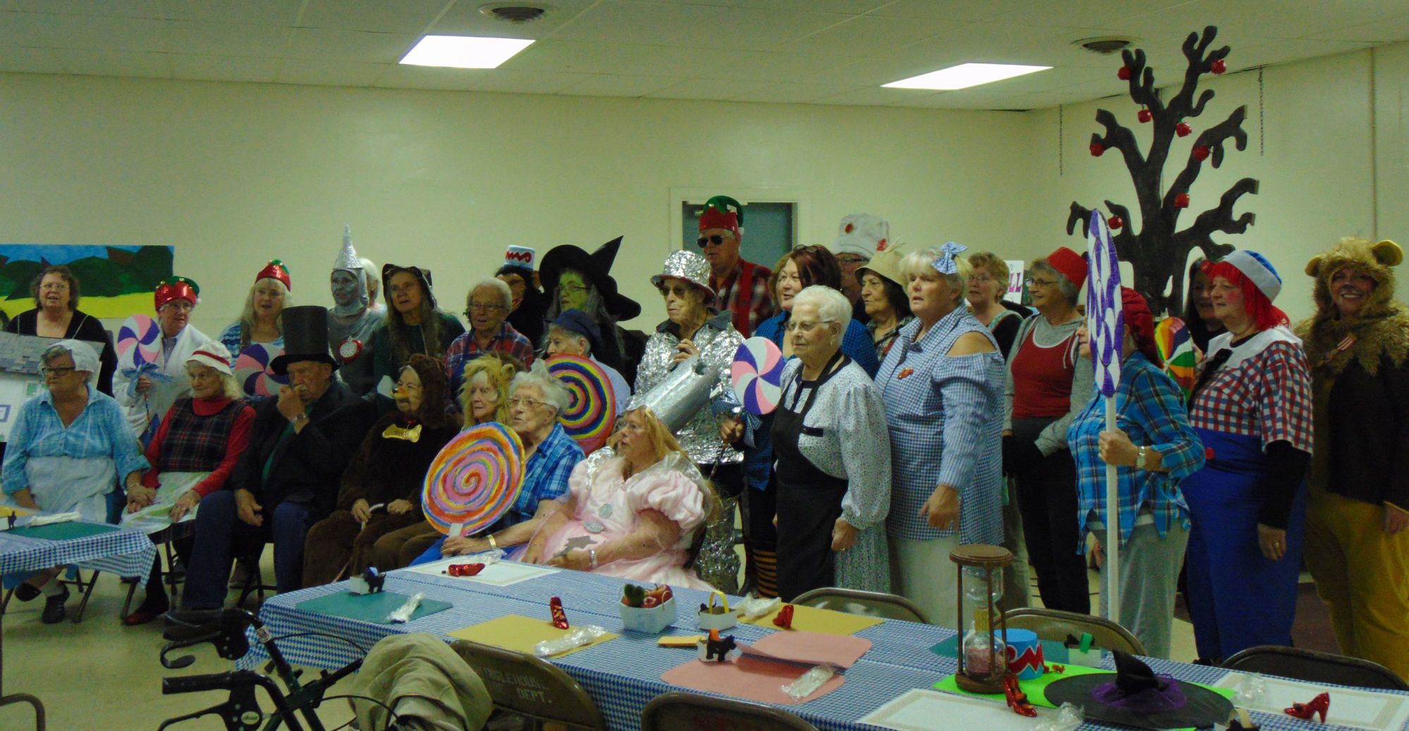 Senior center members attend county-wide get-together